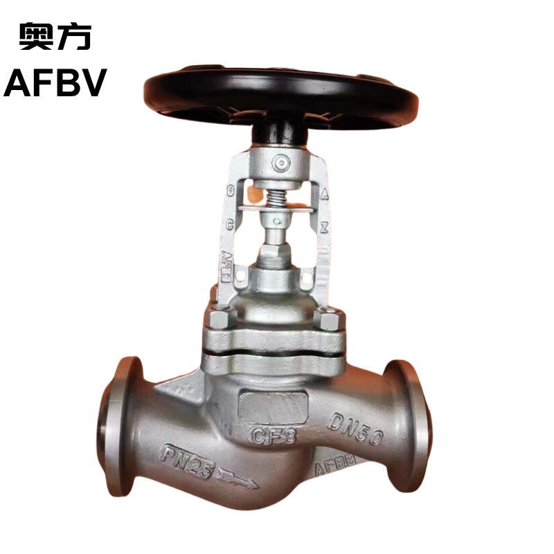 Cast Steel Bellow Seal Globe Valve