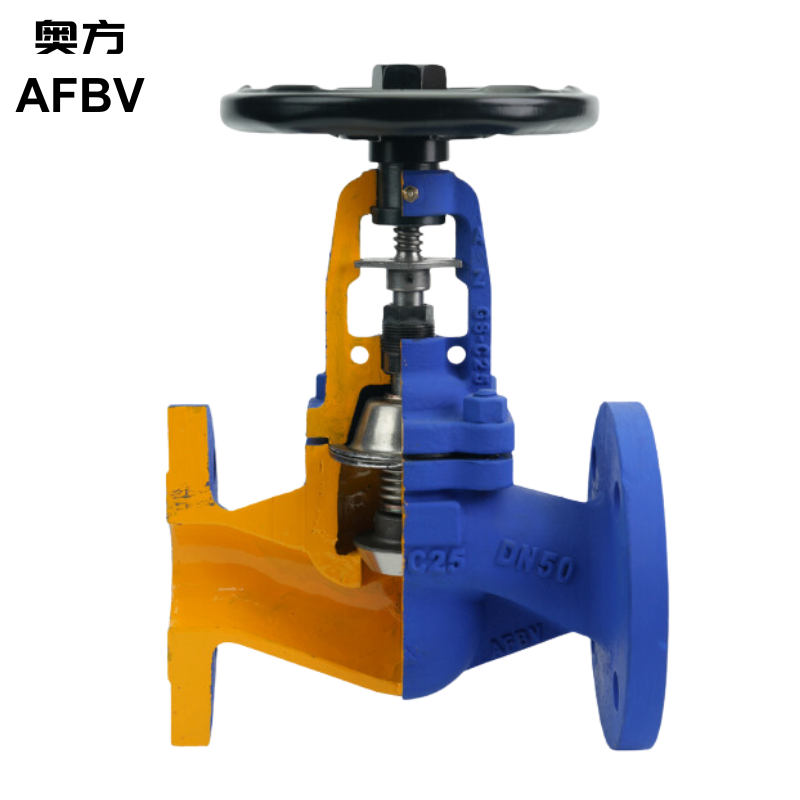 Cast Steel Bellow Seal Globe Valve