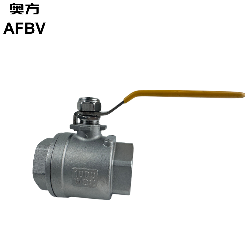 2PC Stainless steel ball valve