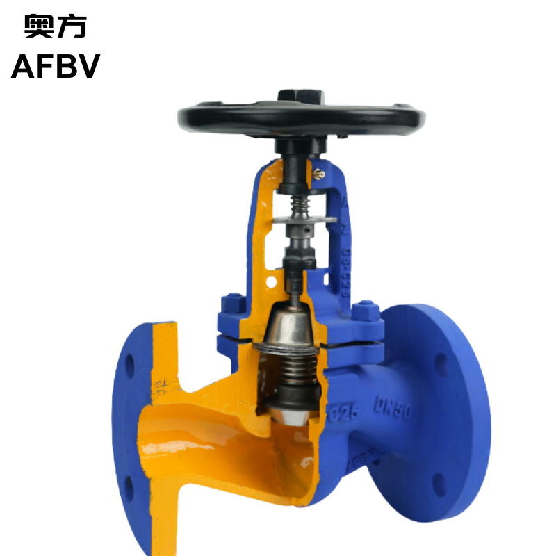 Cast Steel Bellow Seal Globe Valve