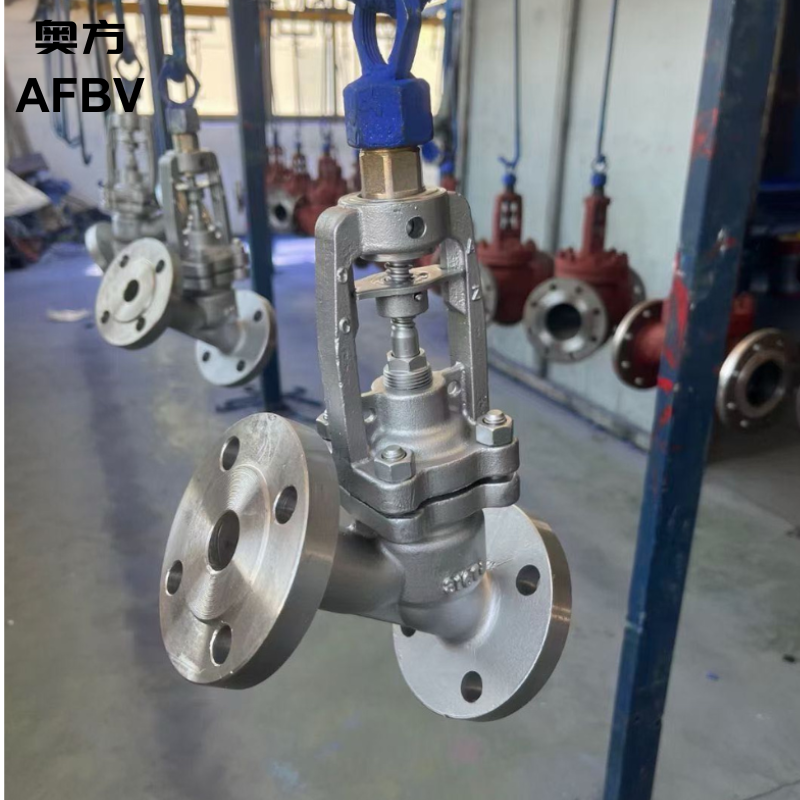 Cast Steel Bellow Seal Globe Valve